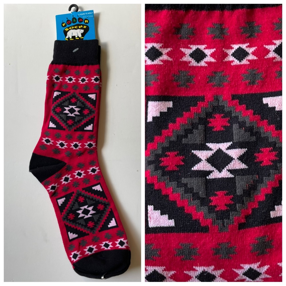 NWT socks Southwestern pattern Polar Socks new with tags